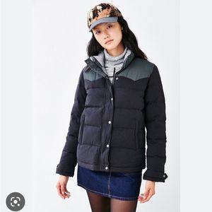 PATAGONIA BIVY Down Puffer Jacket Black/Gray